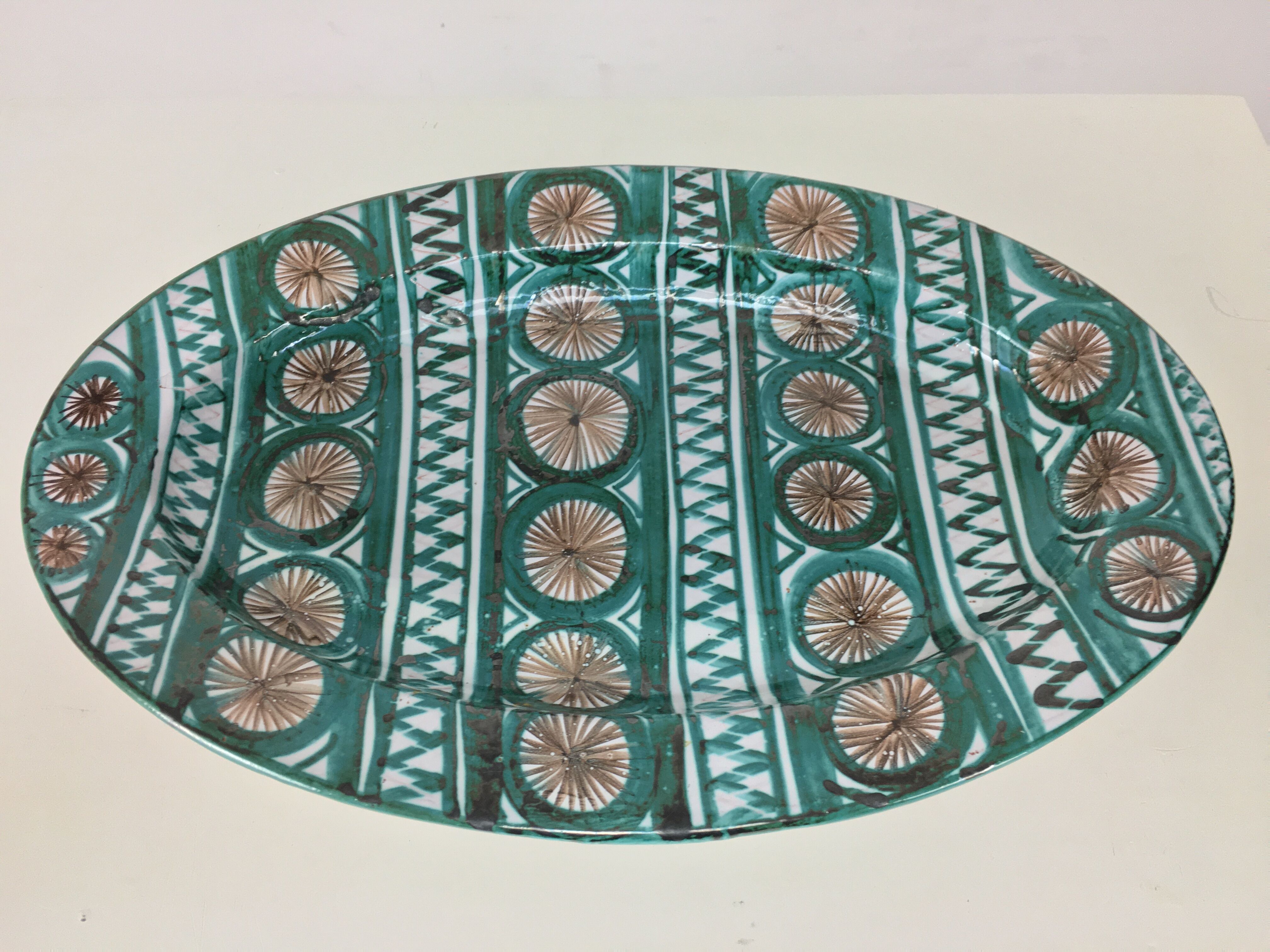 Robert Picault dish, Vallauris ceramics