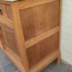 Art Deco oak and marble sideboard