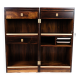 Captain´s Bar Made In Rosewood With wheels by Dyrlund From 1960s