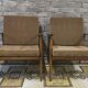Paire de fauteuils scandinave en teck 1960