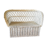 Rattan chest bench