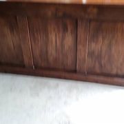 BUREAU A 9 TIROIRS EN NOYER 1900