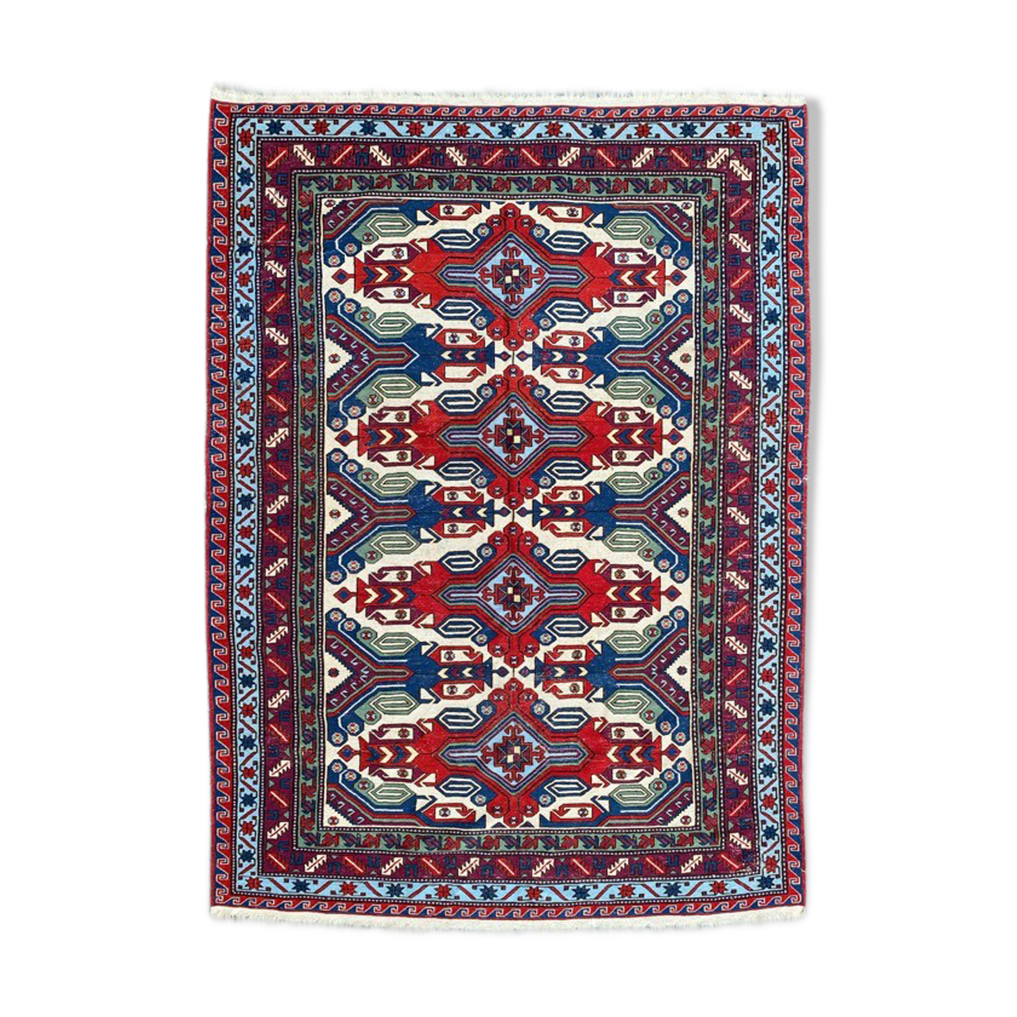 Tapis vintage soumak caucase 185x250 cm