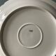 Old hollow round dish in Limoges porcelain