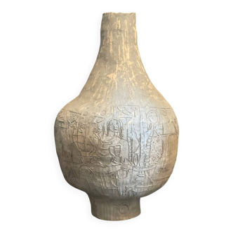 Vallauris ceramic signed by the artist Olisch.