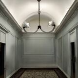 Art Deco Murano Glass Barovier Light Pendant 1940’s