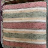 Pair of Louis XIII style poufs