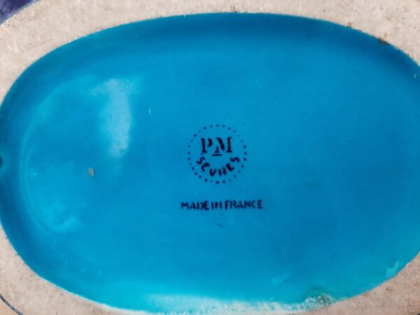 Vase Paul Milet bleu