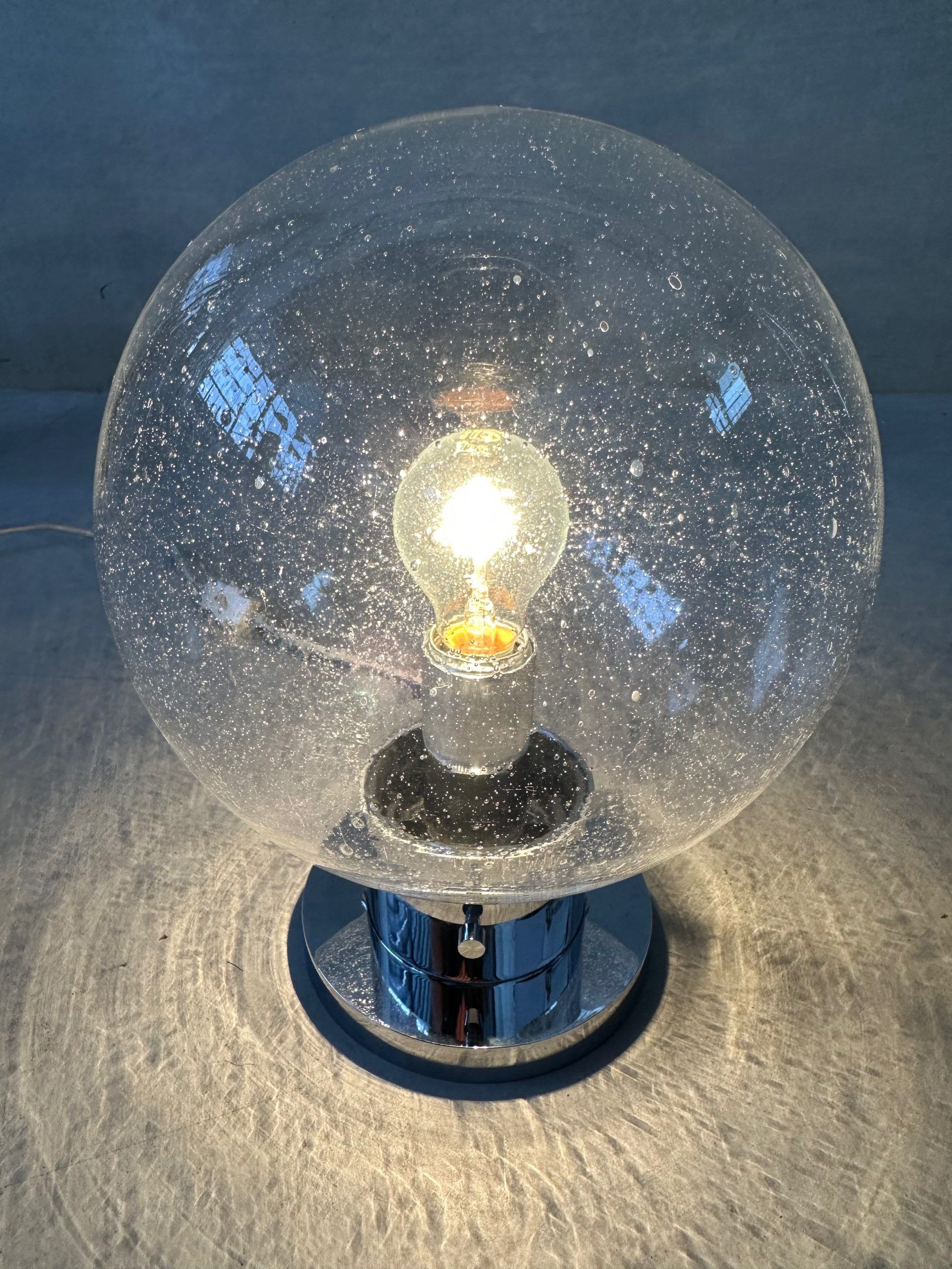 Vintage Glashütte Limburg ceiling lamp