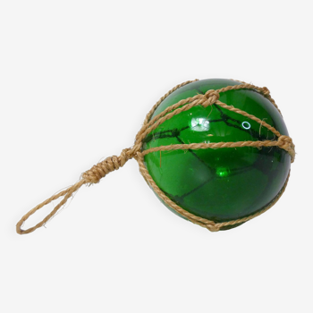 green float glass ball for vintage water garden