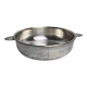 Tableware, silver-plated vegetable dish with shell handles, 20th century.