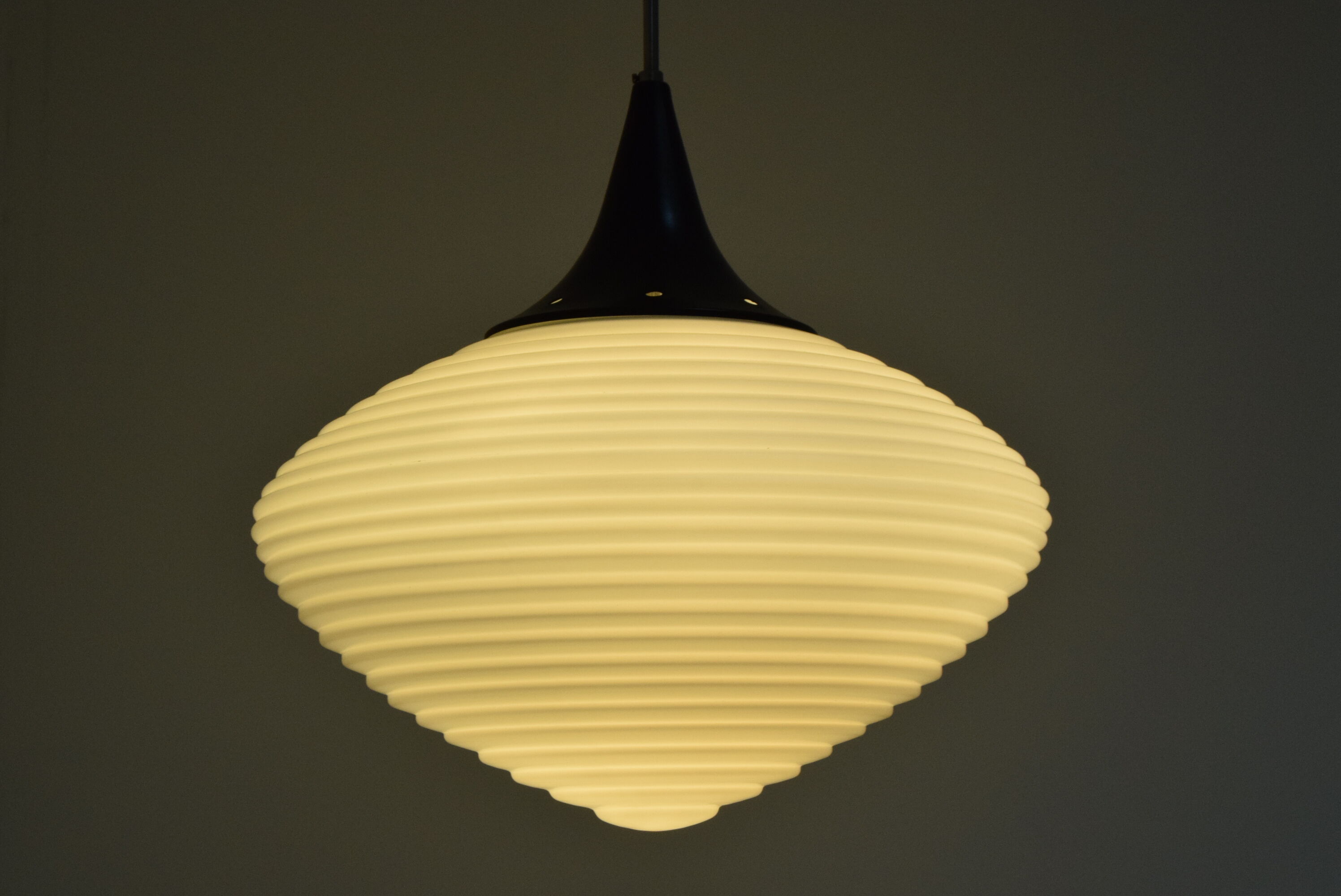 Hanging lamp Kamenicky Senov,1950