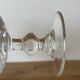 Vintage ensemble de 3 verres à pied grand format eau Arcopal véronica