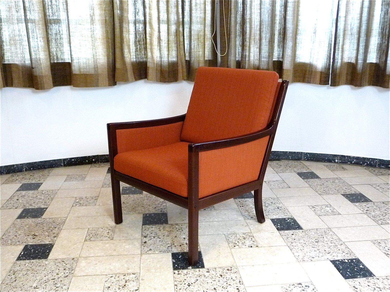 Fauteuils par Ole Wanscher pour Jeppsen, Danemark, années 1960.