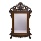 Very important carved wooden mirror, dating from the 19th century, Napoleonic III period.