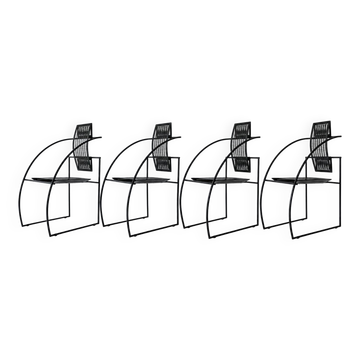 Lot de 4 chaises Quinta - Mario Botta