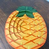 Pineapple and strawberry wooden trays