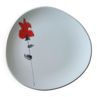 Hand-painted Pornic plate