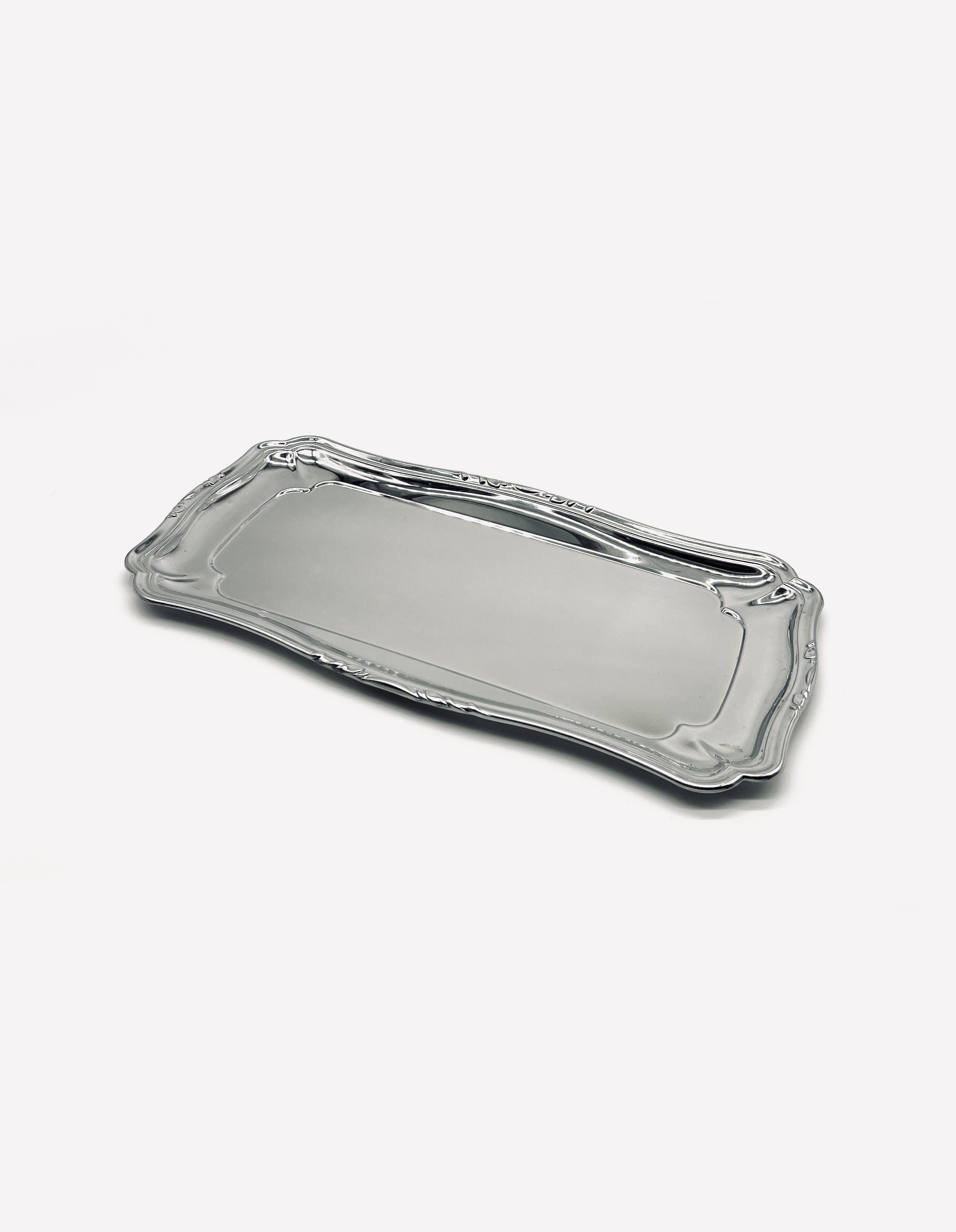 Stainless steel dessert dish