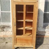 Parisian cabinet glazed raw wood