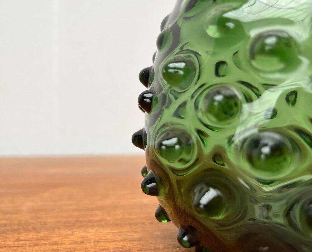 Czech glass vase from the mid-century by Frantisek Kondella for Prachen, 1960s