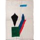 Modern and traditional colored rug 250cm/150cm