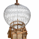 Large vintage Tunisian handmade birdcage