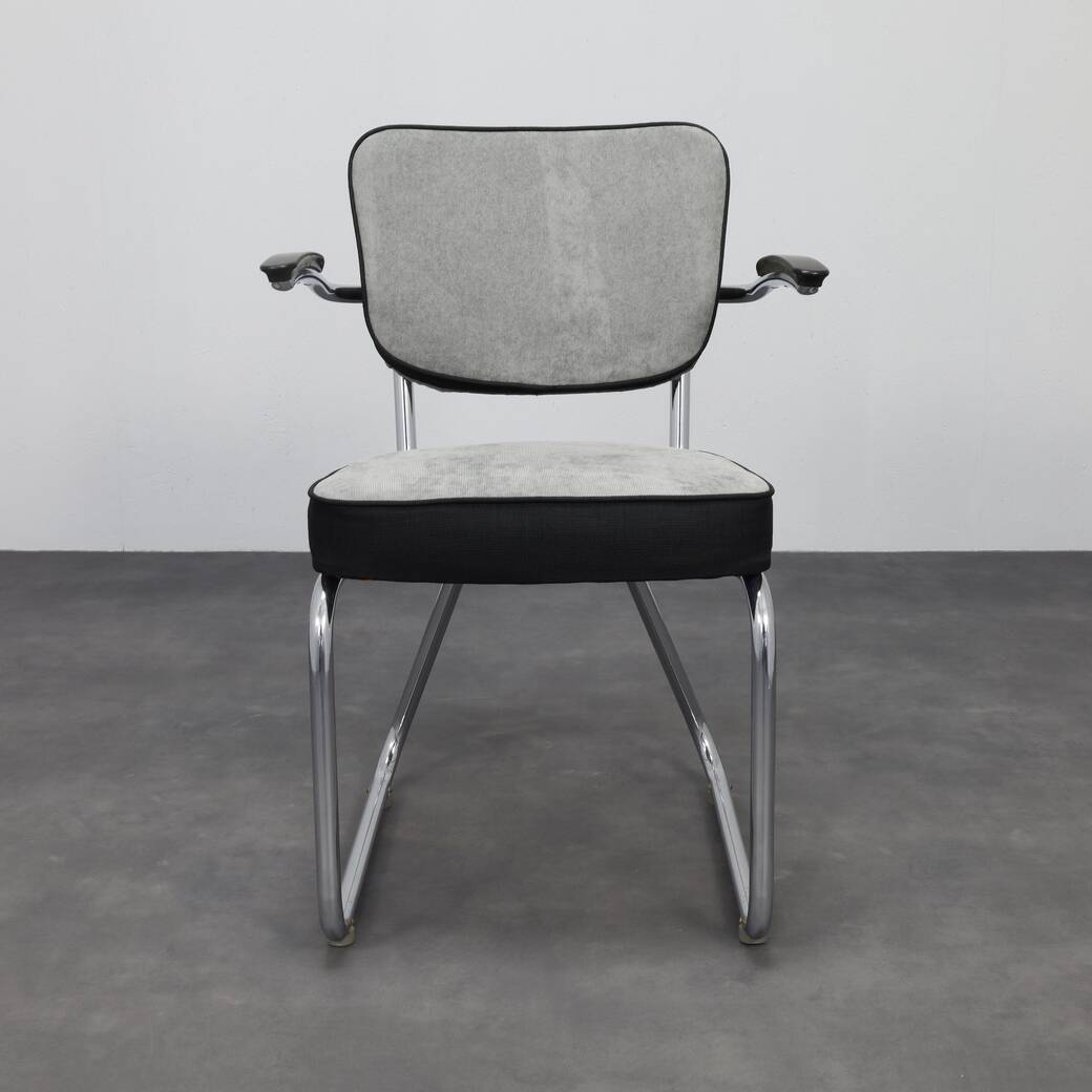 Tubular Frame Armchair by Ahrend de Cirkel, 1960s
