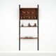 Teak wall unit PS System, Danish design, 1960s, manufactured by Randers Møb