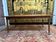 Table de ferme sur roulettes