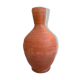 Dark terracotta vase