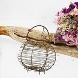 Wire salad spinner basket