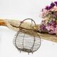 Wire salad spinner basket