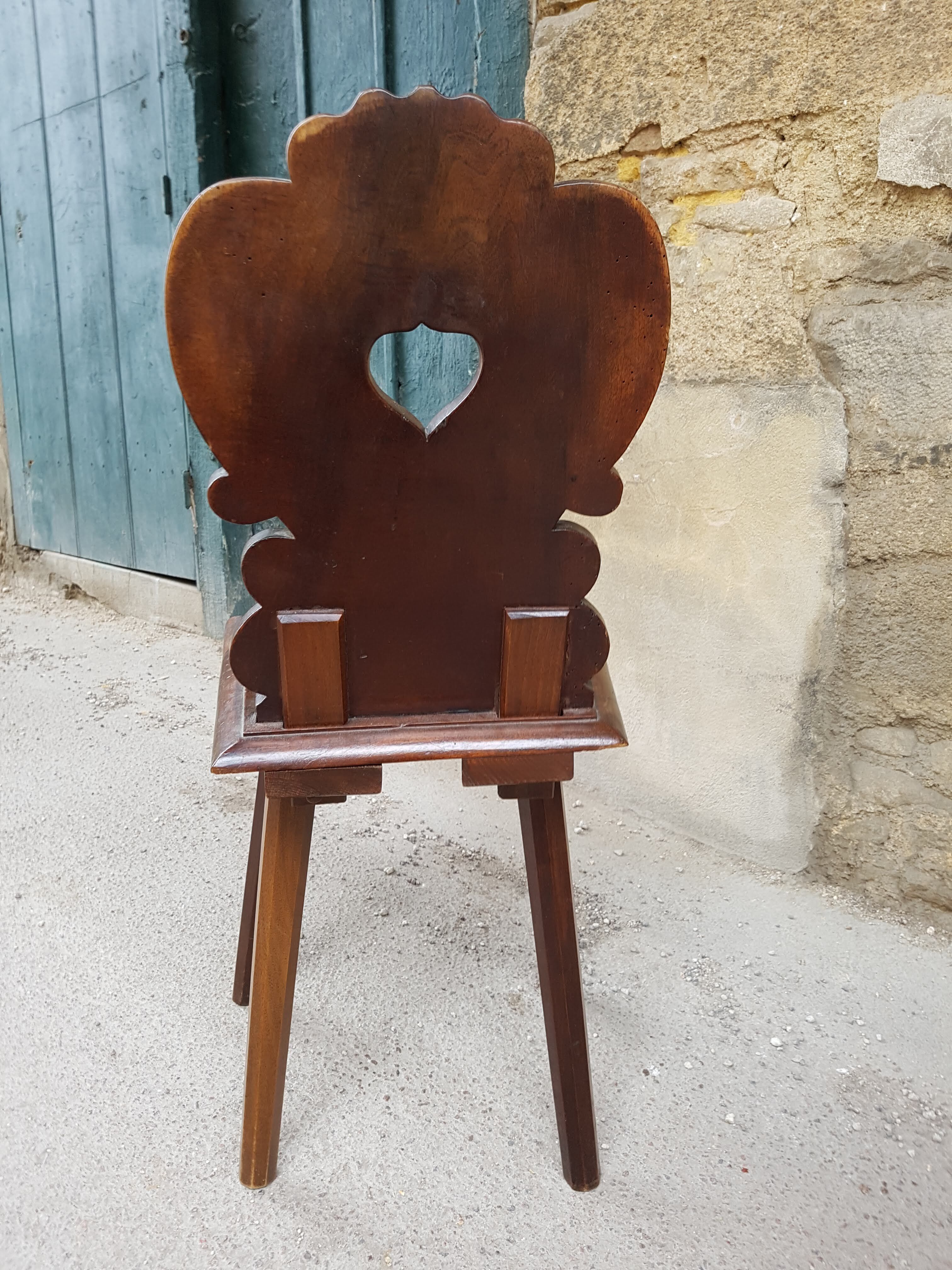 Nineteenth century Alsatian Chair