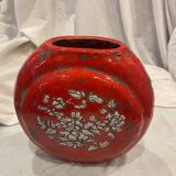 Red vase