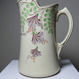 Large antique toilet bowl faience Hamage Moulin des Loups