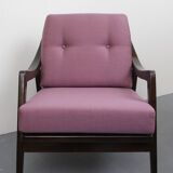 1960s armchair in violet