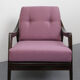 Fauteuil des années 1960 violet