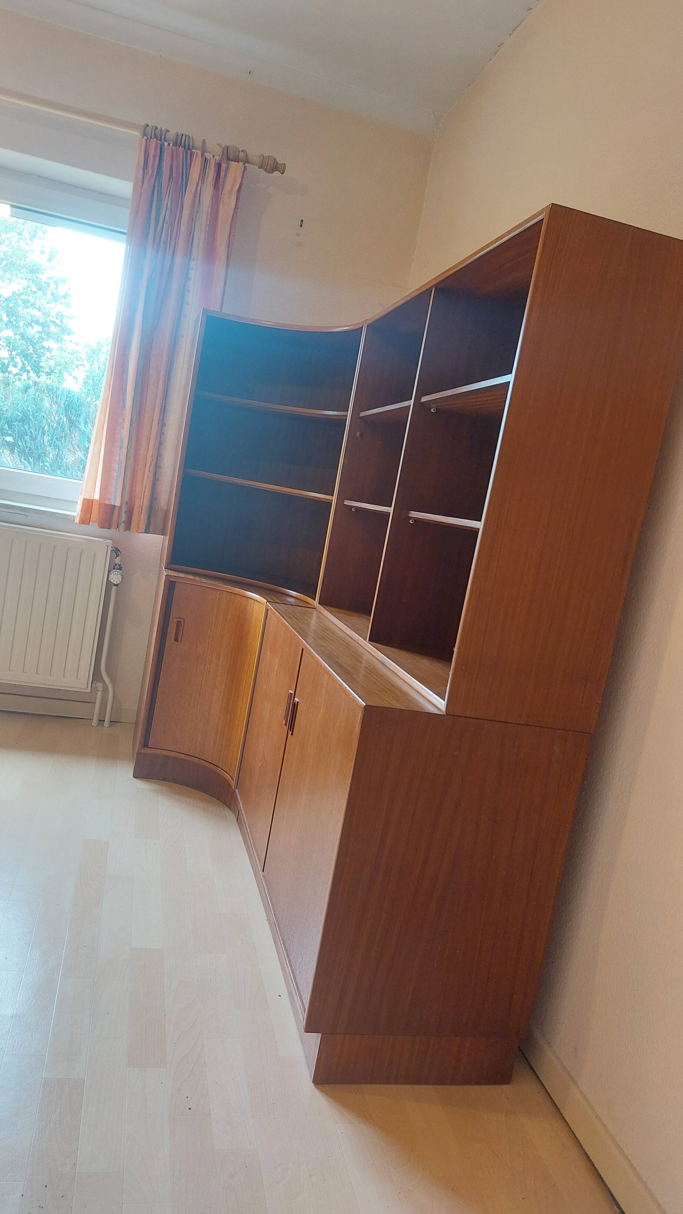 ensemble bibliothèque / rangement vintage modulable