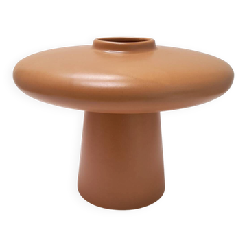 Large ceramic vase 80s UFO saucer