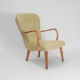 Fauteuil lounge danois vintage