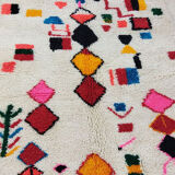 Handmade moroccan berber carpet 233 x 133 cm