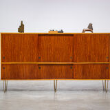 Important sideboard designed by Belgian designer Alfred Hendrickx for Belform 1950
