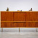 Important sideboard designed by Belgian designer Alfred Hendrickx for Belform 1950