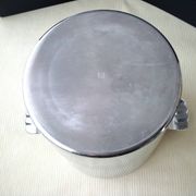 Létang et Rémy stainless steel champagne bucket from the 70s