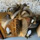 Palm type chandelier by Hans Kogl