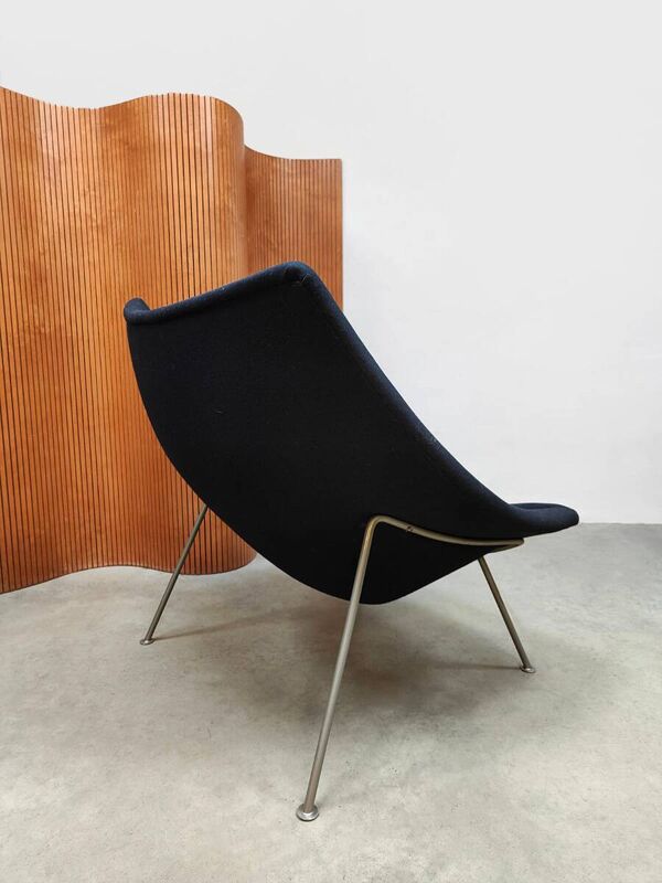 Fauteuil lounge design vintage Artifort 'Oyster' Pierre Paulin F157