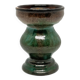Candlestick made of glazed stoneware, Sweden, second half of the 20th century.