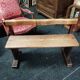 Old oak bench