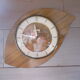 Vintage mural pendulum formica